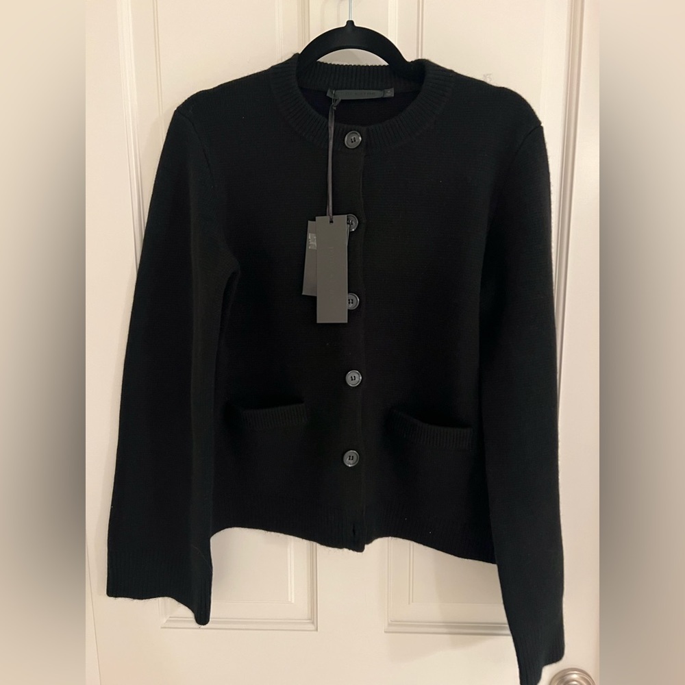 NWT Jenni Kayne Black Cooper Cardigan, M